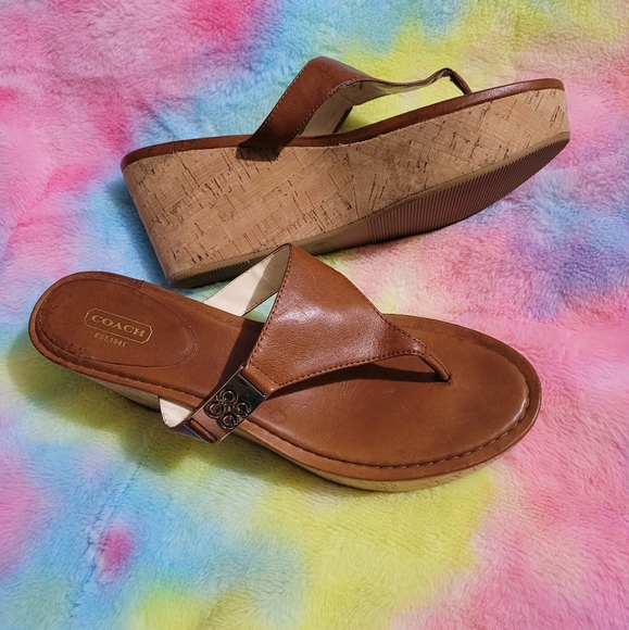 Coach Jan wedges - Picture 2 of 8